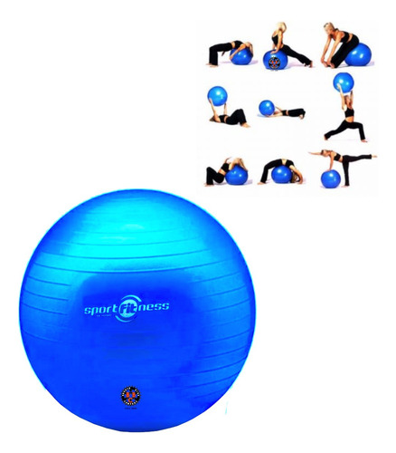 Pelota Balon Pilates Yoga 65 Cm, Gym Profit Rehabilitacion