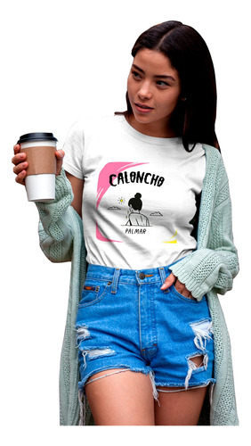 Camiseta Caloncho Logotipo Album Concierto Buen Pez Pop