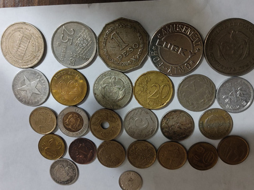 Antiguo Lote Monedas 