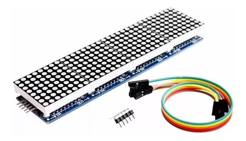 10 X Display Modulo Matriz De Led 8x32 Com Chip Max7219 Ardu