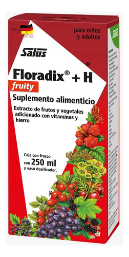 Floradix + H Hierro Y Vitaminas 250ml