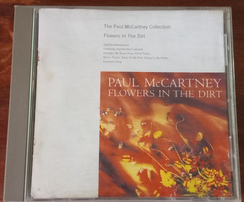 Paul Mc Cartney Flowers In The Dirt Made In Uk