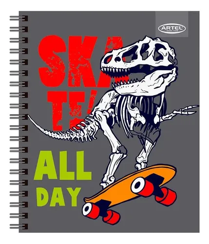 Cuaderno Universitario Dino M7 100 Hojas Artel