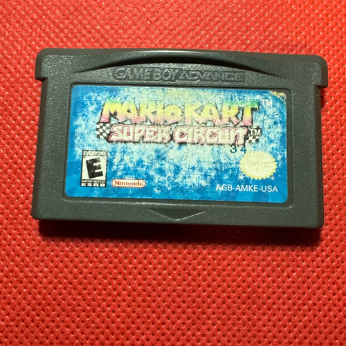 Mario Kart Super Circuit Game Boy Advance Gba Original