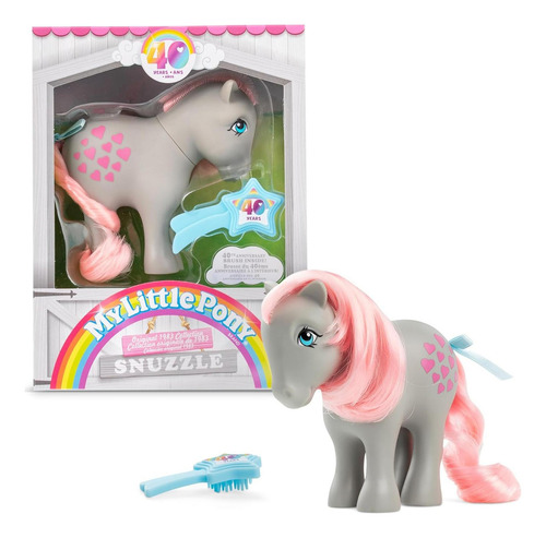 Mi Pequeño Pony Snuzzle 10 Cm 40 Aniversario Figura