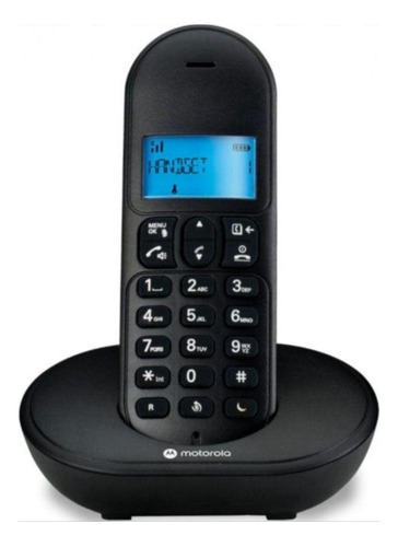 Telefone S/fio Dect 6.0 Com Id. Cham. Mt150 Preto Motorola