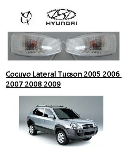 Cocuyo Lateral Hyundai Tucson 2005 2006 2007 2008 2009