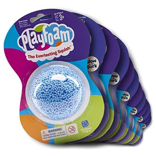 Playfoam Classic Glow In The Dark Jumbo Pod Juego De 12...