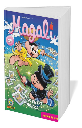 Magali - Duelo Entre Mágicos - Volume 39 - Mauricio De Sousa