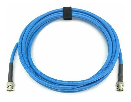 Cable 3g6g Hd Sdi Bnc De 50 Pies  Belden 1694a Rg6  Azu...