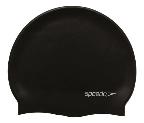 Speedo Flat Moldeada Gorro Silicona Color Negro