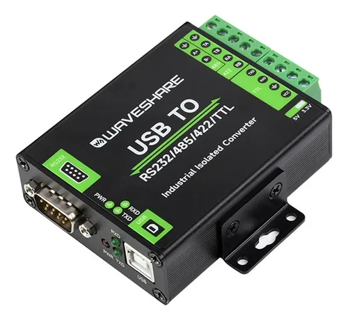 Convertidor Usb Aislado Digital Industrial Waveshare Ft232rn