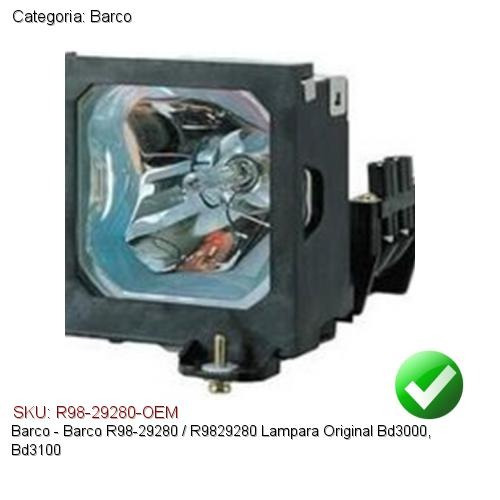 Lampara Proyector Barco R98-29280/r9829280 Bd3000,bd3100