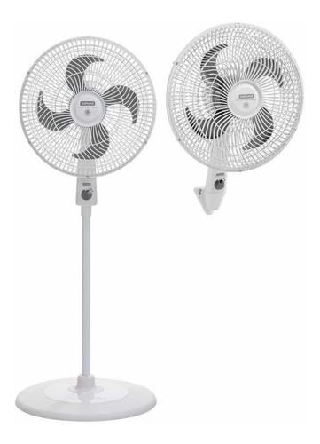 Ventilador 16puLG Airprotec Maxx 2 En 1 Blanco Samurai