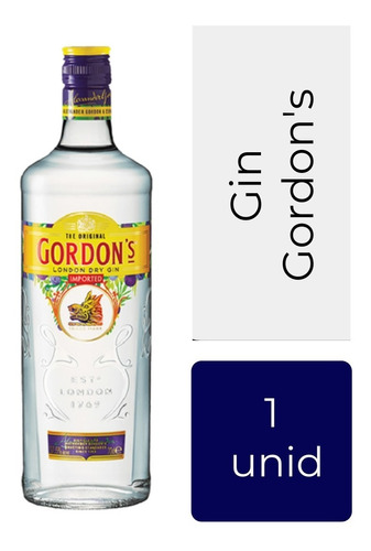 Gin Gordons 700ml London Dry Mp Drinks