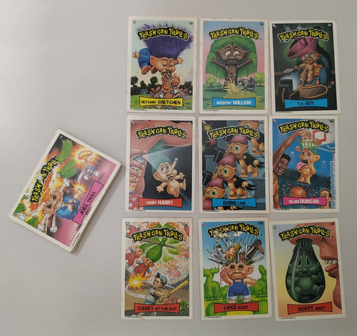 Cartas De Coleccion Trask Cars Trolls Vintage