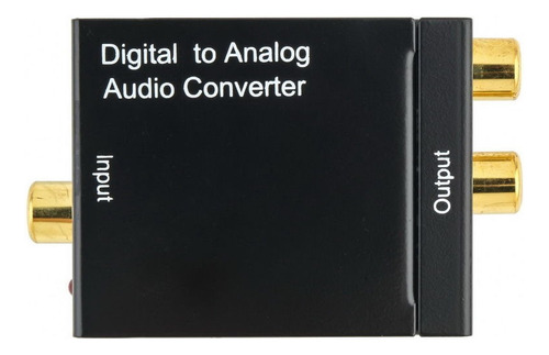 Adaptador Convertidor Audio Optico A Rca Tv Samsung LG Sony 