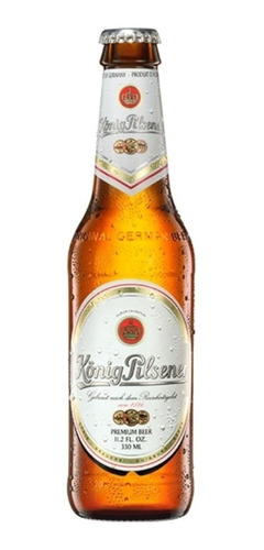 Cerveza Importada König Pilsener Porron 330 Ml. Alemania