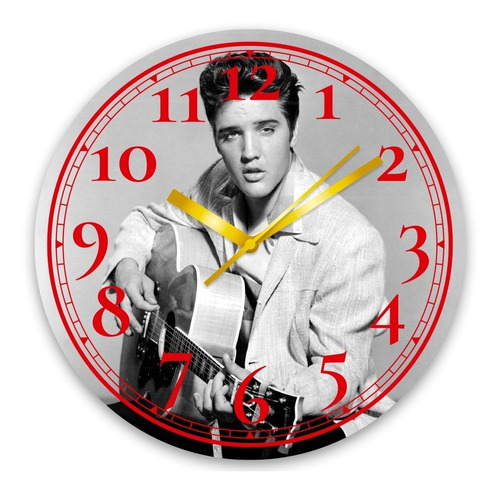 Reloj De Pared De Elvis Presley