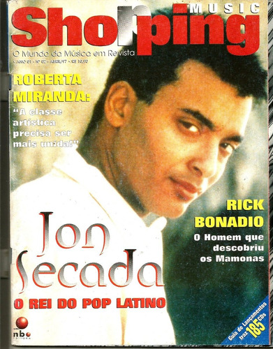 Revista Shopping Musica 02/97 - Jon Secada - Roberta Miranda