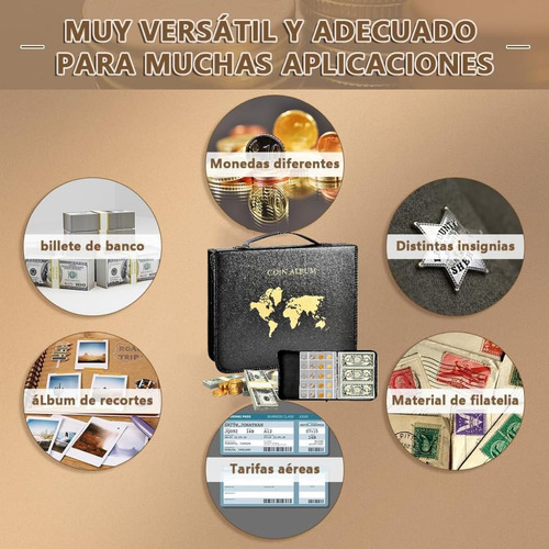 Soporte Para Libros De Colección De Monedas Para Coleccionis
