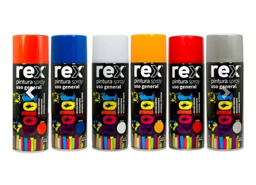 Spray Rex, Variedad Colores 400ml