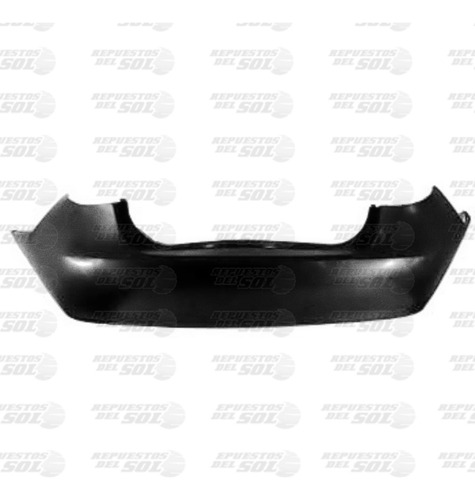 Parachoque Para Hyundai Elantra Hd 1.6 G4fc 2007 2011 Tras