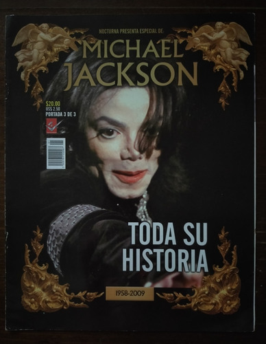 Michael Jackson Revista Nocturna Edición Especial Set 3 Pzas