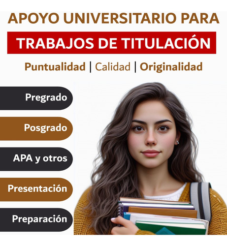 Apoyo Universitario Tesis Artículos Pregrado Posgrado Tfm