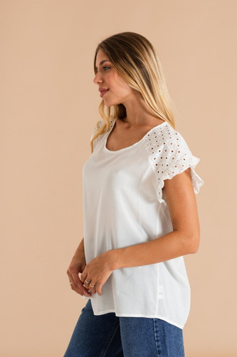 Imagen 4 de 5 de Blusa Broderie Nina