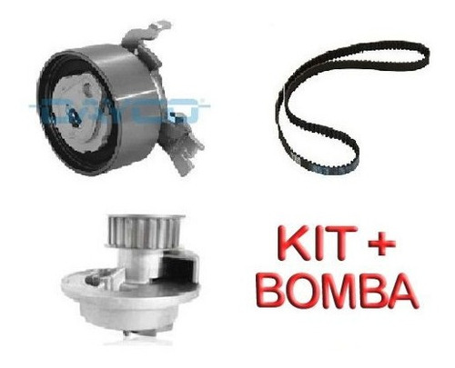 Kit Distribucion Chevrolet Corsa 2 Meriva 1.8 8v Ten 60mm