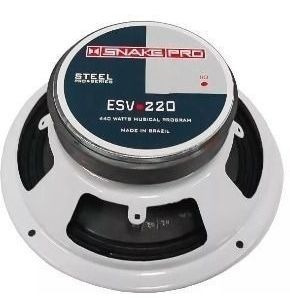 Kit Com 2 Falantes Médio Grave Snake Pro 6 Pol Esv 220 Rms