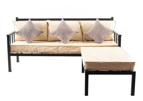 Mueble De Terraza Juego De Living Sofa Con Extension