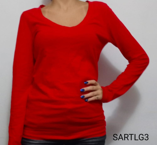 Camisa Tipo Sueter Para Dama Rojo Aeropostale