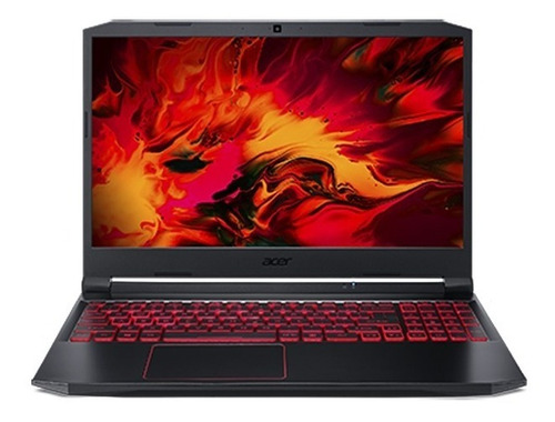 Notebook gamer  Acer Aspire Nitro 5 AN515-55 negra 15.6", Intel Core i7 10750H  16GB de RAM 512GB SSD, NVIDIA GeForce GTX 1650 Ti 1920x1080px