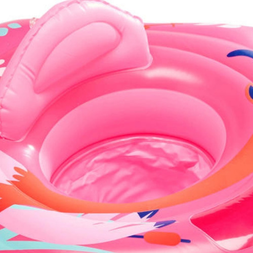 Silla Inflable Salvavidas Niña Flotador Bebe Rosa Rosa Chicle