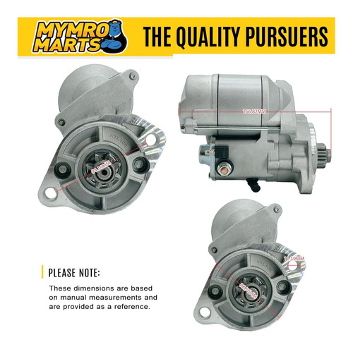 Motor De Arranque Mymro 12v 8t Ttfor Kubota Tractor L3540