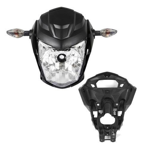 Carenagem Farol Pisca Aba Fan 160 2022 2023 2024 Preto