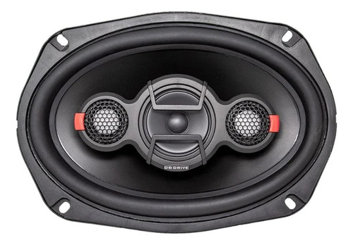 Par Bocinas Db Drive S69p 600w 4 Vías 6x9 Pulgadas 250w Rms