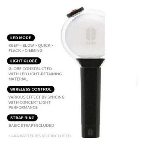 Bts Army Bomb V4 Lightstick Oficial Original App Bluetooth
