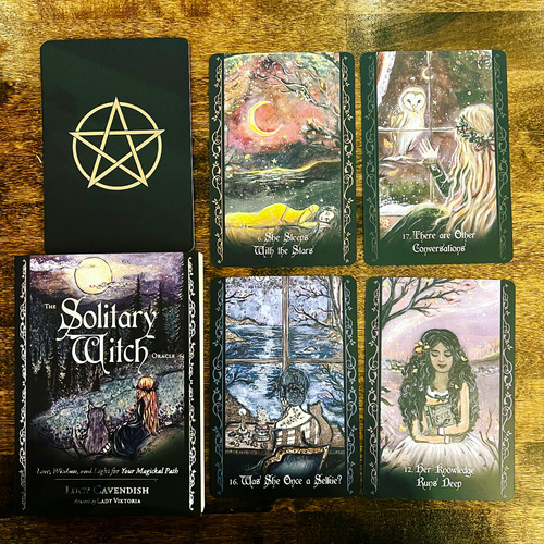 Solitary Witch Oracle - Oráculo Y Libro Original, En Stock