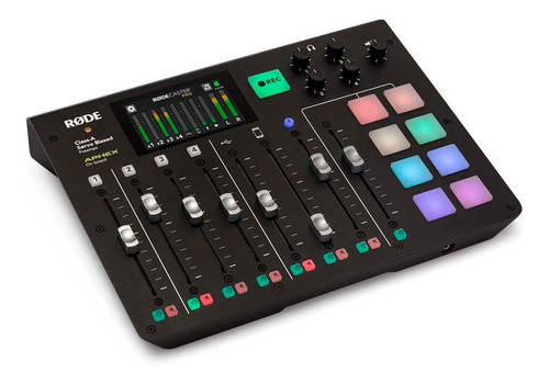 Interface De Áudio Rode Rodecaster Pro Usb 4 Canais Classe A