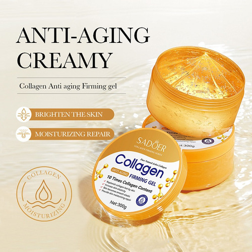 Kit De 2 De Gel Reafirmante De Colágeno 300 G C/u