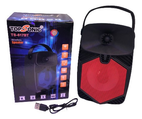 Parlante Con Usb Y Bluetooth Ts-617bt - Sonivox