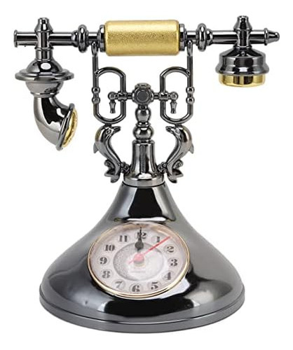 Reloj De Teléfono Antiguo Reloj Despertador Vintage Teléfono
