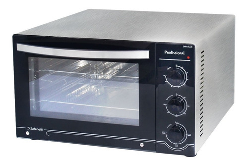 Forno Elétrico Profissional Inox 45l Safanelli Frete Grátis