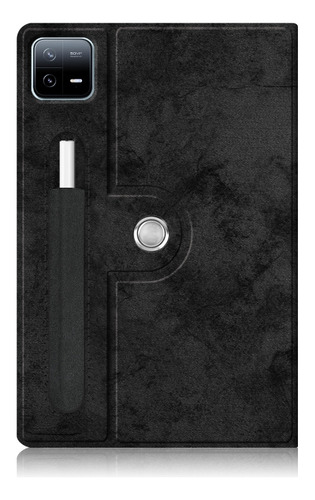 Funda Inteligente Con Soporte Negro Para Xiaomi Pad 6/6 Pro