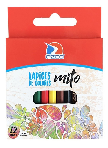Lapices Colores Pinturitas X 12 Cortos - Pack X 5 Cajas  -