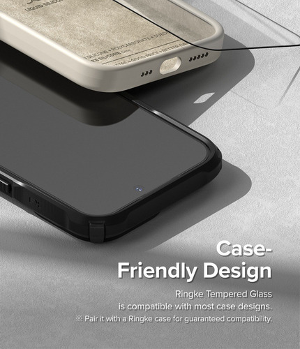 Imagen 10 de 10 de Vidrio Templado Ringke Para iPhone 14 Pro Full Cover