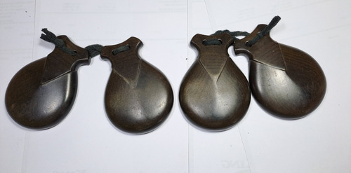 Castañuelas Diámetro 6,2 Cm Y 8,3 Cm Alto